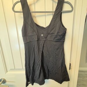 lululemon athletica Women's Black Tank Top